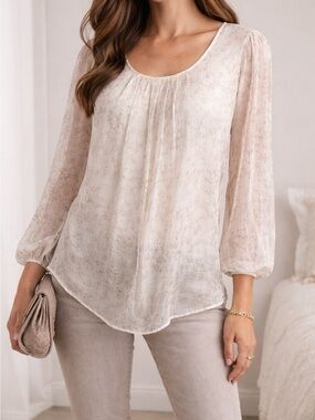 Piazza Del Tempio Silk Blouse